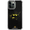 DC Comics Batman Logo Yellow Splash iPhone 15 Pro Max Clear Case