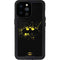 DC Comics Batman Logo Yellow Splash iPhone 14 Pro Max Waterproof Case