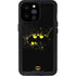 DC Comics Batman Logo Yellow Splash iPhone 14 Pro Max Waterproof Case