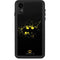 DC Comics Batman Logo Yellow Splash iPhone XR Waterproof Case