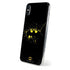 DC Comics Batman Logo Yellow Splash iPhone XS Skin