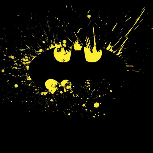 DC Comics Batman Logo Yellow Splash Moto G6 Skin