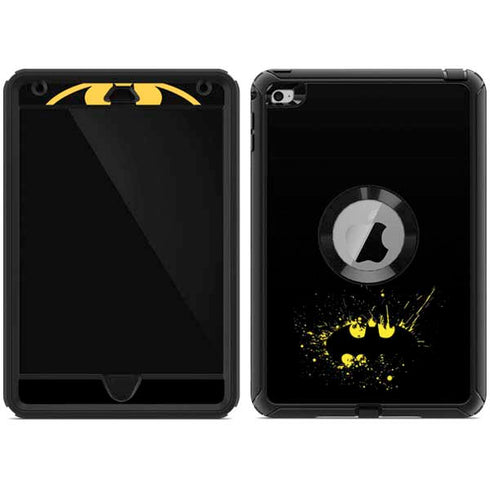 DC Comics Batman Logo Yellow Splash Otterbox Defender iPad Skin