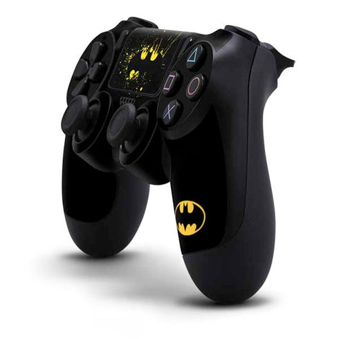 DC Comics Batman Logo Yellow Splash PS4 Controller Skin