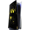 DC Comics Batman Logo Yellow Splash PS5 Console Skin