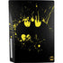 DC Comics Batman Logo Yellow Splash PS5 Console Skin