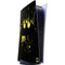 DC Comics Batman Logo Yellow Splash PS5 Digital Edition Console Skin