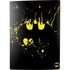 DC Comics Batman Logo Yellow Splash PS5 Digital Edition Console Skin