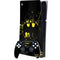 DC Comics Batman Logo Yellow Splash PS5 Slim Digital Edition Bundle Skin