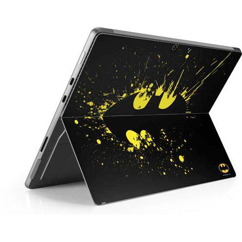 DC Comics Batman Logo Yellow Splash Surface Pro 8 Skin