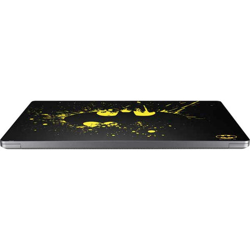 DC Comics Batman Logo Yellow Splash Universal Laptop 16.6in (13.4 x 9.7in) Skin