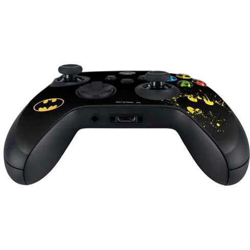 DC Comics Batman Logo Yellow Splash Xbox Series X Controller Skin
