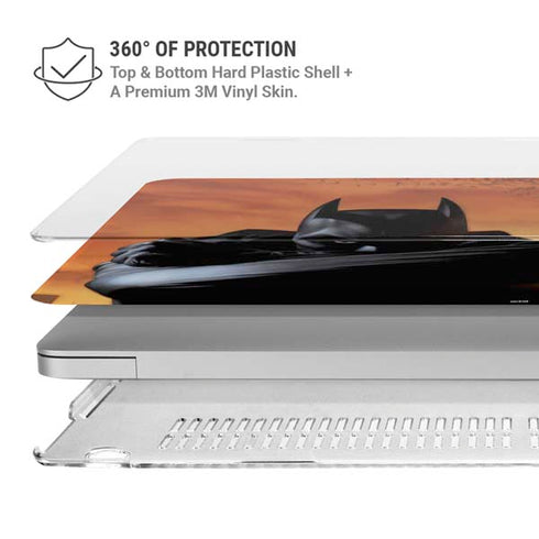 DC Comics Batman Begins Art MacBook Air 13in M1 (2021) Case plus Skin