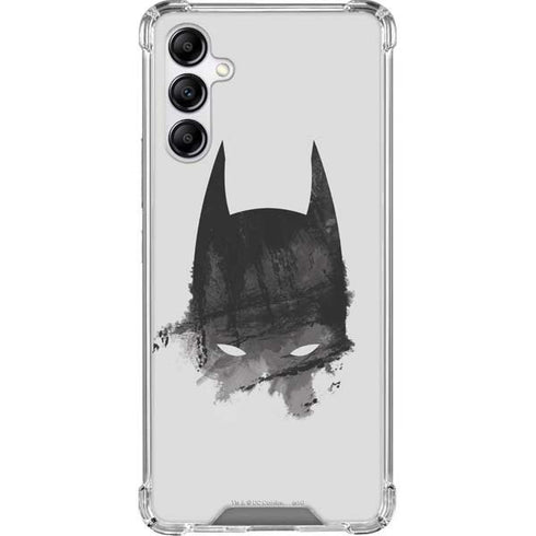 DC Comics Batman Mask Art Galaxy A14 5G Clear Case