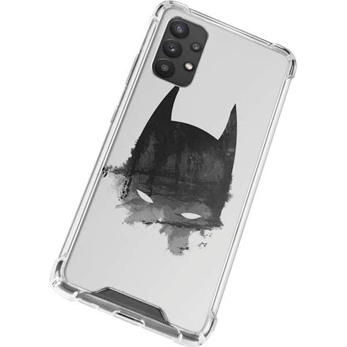 DC Comics Batman Mask Art Galaxy A32 5G Clear Case