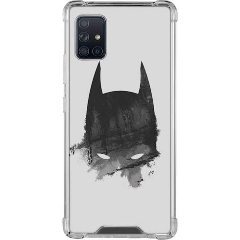 DC Comics Batman Mask Art Galaxy A51 5G Clear Case