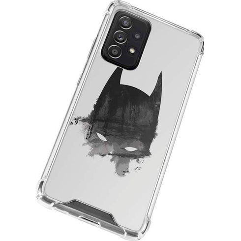 DC Comics Batman Mask Art Galaxy A52 5G Clear Case