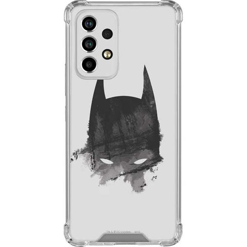 DC Comics Batman Mask Art Galaxy A53 5G Clear Case