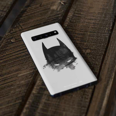 DC Comics Batman Mask Art Galaxy S10 Plus Skin
