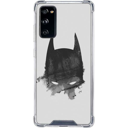 DC Comics Batman Mask Art Galaxy S20 FE Clear Case