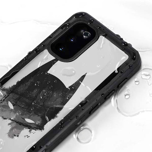 DC Comics Batman Mask Art Galaxy S20 Waterproof Case