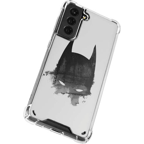 DC Comics Batman Mask Art Galaxy S21 5G Clear Case