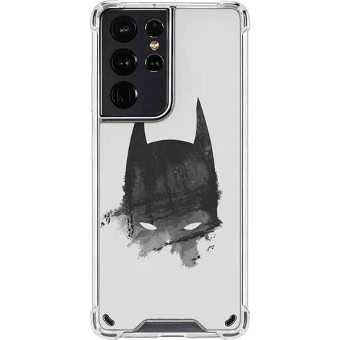 DC Comics Batman Mask Art Galaxy S21 Ultra 5G Clear Case