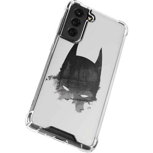 DC Comics Batman Mask Art Galaxy S22 Clear Case