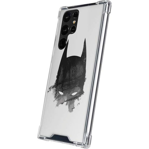 DC Comics Batman Mask Art Galaxy S22 Ultra Clear Case