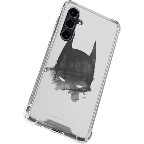 DC Comics Batman Mask Art Galaxy S23 FE Clear Case
