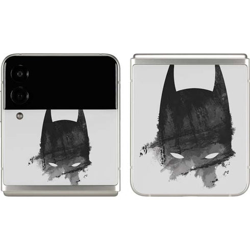 DC Comics Batman Mask Art Galaxy Z Flip3 5G Skin
