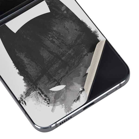 DC Comics Batman Mask Art Galaxy Z Flip5 5G Skin