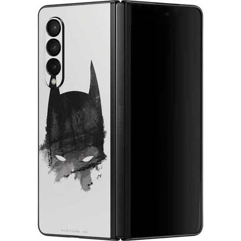 DC Comics Batman Mask Art Galaxy Z Fold3 5G Skin