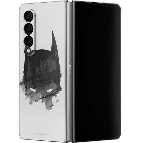 DC Comics Batman Mask Art Galaxy Z Fold4 5G Skin