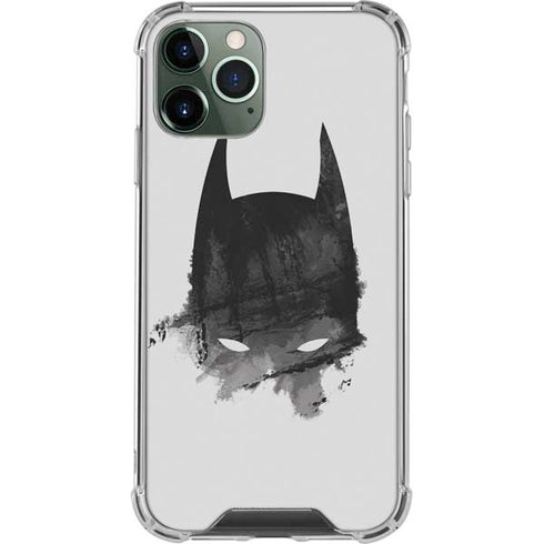 DC Comics Batman Mask Art iPhone 11 Pro Max Clear Case