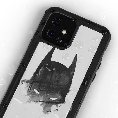 DC Comics Batman Mask Art iPhone 12 Mini Waterproof Case