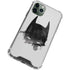 DC Comics Batman Mask Art iPhone 12 Pro Clear Case