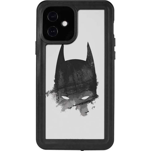 DC Comics Batman Mask Art iPhone 12 Waterproof Case
