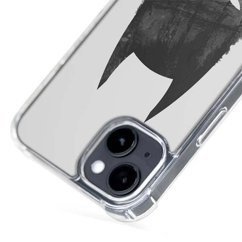 DC Comics Batman Mask Art iPhone 15 Plus MagSafe Case