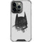 DC Comics Batman Mask Art iPhone 14 Pro Clear Case