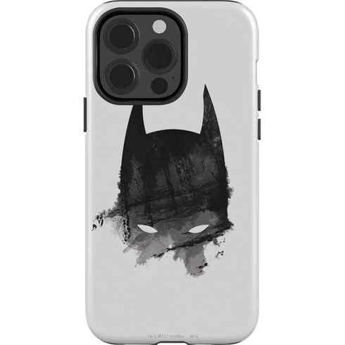 DC Comics Batman Mask Art iPhone 15 Pro Impact Case