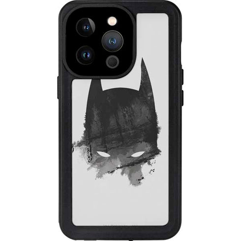 DC Comics Batman Mask Art iPhone 14 Pro Waterproof Case