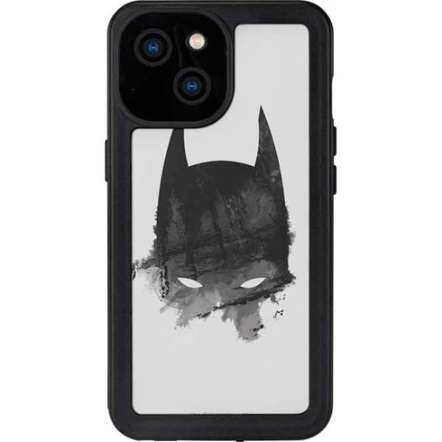 DC Comics Batman Mask Art iPhone 15 Waterproof Case
