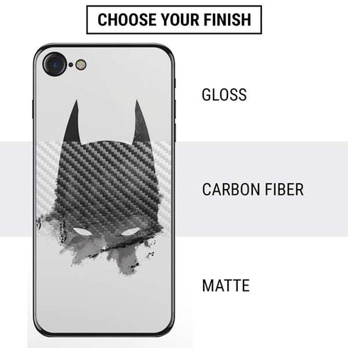 DC Comics Batman Mask Art iPhone SE (2nd & 3rd Gen) Skin