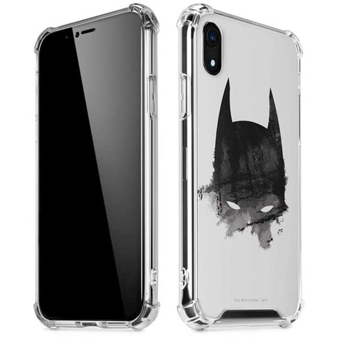 DC Comics Batman Mask Art iPhone XR Clear Case