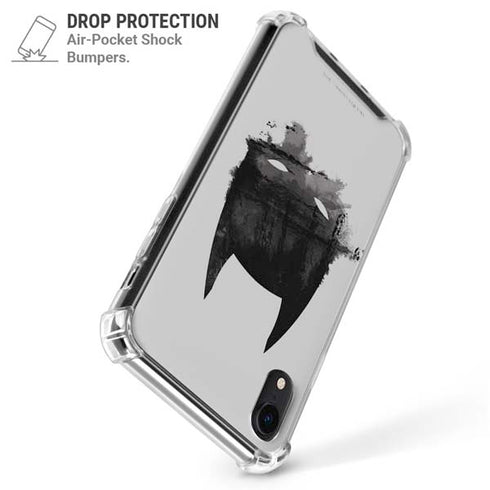 DC Comics Batman Mask Art iPhone XR Clear Case