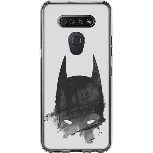 DC Comics Batman Mask Art LG K51/Q51 Clear Case