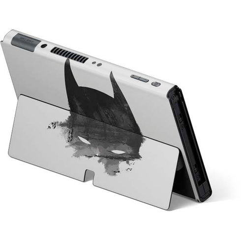 DC Comics Batman Mask Art Nintendo Switch OLED (2021) Skin