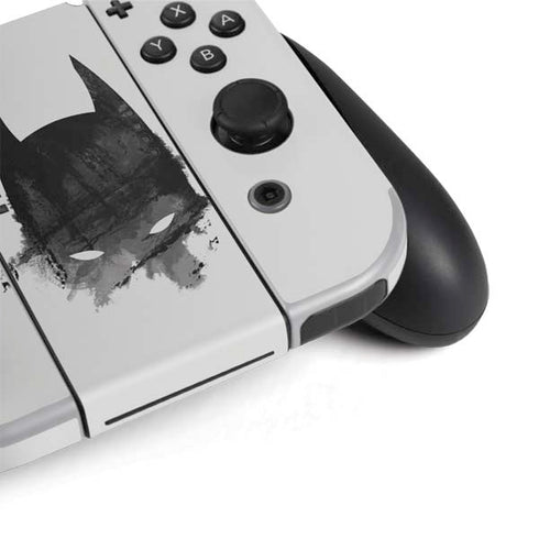 DC Comics Batman Mask Art Nintendo Switch OLED (2021) Skin