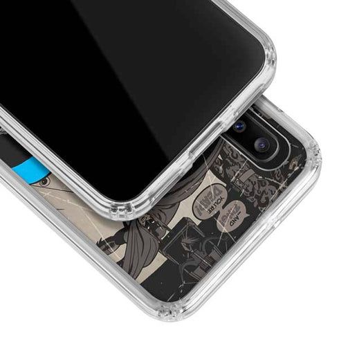 DC Comics Batman Classic Art Galaxy A30 Clear Case